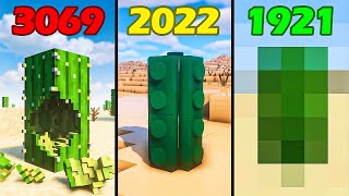 minecraft physics in 2022 vs 3069 compilation [upl. by Lefty721]