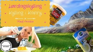 Lørdagskylling  Kylling i Karry [upl. by Airdnua]