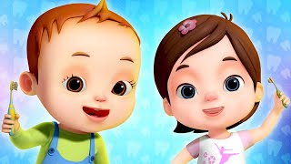 Brush Your Teeth Song  Nursery Rhymes amp Kids Songs  Baby Ronnie Rhymes  Cartoon Animation [upl. by Eibmab]