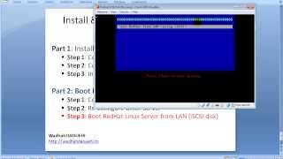 Part 2 Boot Linux Server from LAN using iSCSI [upl. by Gnirps]