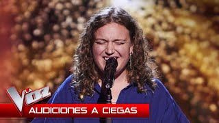 Leila Claud canta quotLa florquot  Audiciones a Ciegas  La Voz Antena 3 2024 [upl. by Myna76]