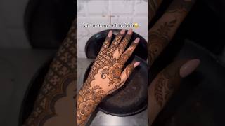 Me 👉 Mummy Or Lung Lelu 😛 trending shorts mehndi mehndistain funnyvideo hennadesign youtube [upl. by Rurik954]