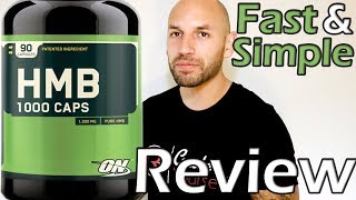 HMB Supplement  Optimum Nutrition Review [upl. by Liebermann979]