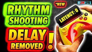 NEW I finally REMOVED Rhythm Shooting Delay on NBA 2K25 For Spot Ups [upl. by Gnues]