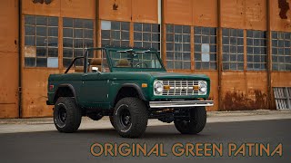 Classic Ford Broncos Presents  Original Green Patina [upl. by Iosep]