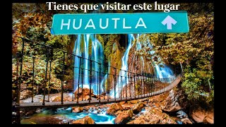 Fuimos a las Cascadas puente de fierro Huautla de Jiménez Oaxaca un hermoso rincón Oaxaqueño [upl. by Malcah]