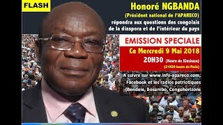 LIVE Honoré Ngbanda répond aux questions des Congolais de la diaspora et de l’intérieur du pays [upl. by Deonne]