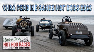 VHRA Pendine Sands Hot Rod Races 2022  Drive On Beach Walk Racing Full Day hotrod vintage [upl. by Lunette693]