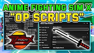 Anime Fighting Simulator X Script Hack  FAST AUTO FARM Yen  Chikara  PASTEBIN 2023 [upl. by Trawets]