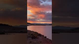 Fishing At Awesome Eleven Mile Reservoir N Lake George Colorado Beautiful Trout fishing shorts [upl. by Einafpets]