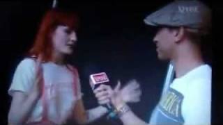 Florence Welch Interview Oxegen 2010 [upl. by Letreece]