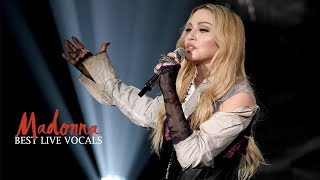 Madonnas Best Live Vocals [upl. by Assyram]