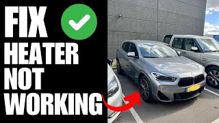 BMW x2 Heater not blowing hot air  How To Fix [upl. by Laersi]