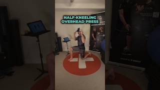 EMS Fitness  Half Kneeling Overhead Press [upl. by Irok]