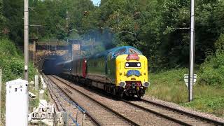 55009 Alycidon at 95mph with The Capital Deltic Reprise  290723 [upl. by Catherine]