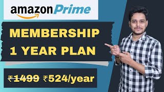 AMAZON PRIME Subscription Kaise Le Rs524  Prime Day Loot Offer  Amazon Membership Youth Offer [upl. by Gnanmos102]