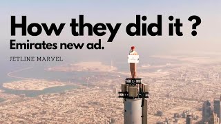 How they did it  6 interesting facts about Emirates new Burj Khalifa advertisement [upl. by Pedersen]