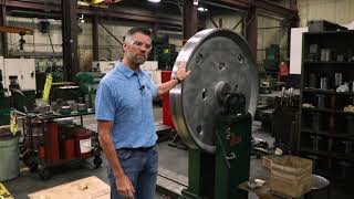 A Minute with Matt  Balancing Band Mill Wheels  McDonough Manufacturing [upl. by Caz417]