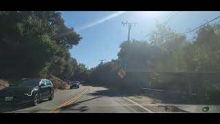 토팽가 캐년 블라바드Topanga Canyon Blvd 내리막 길에서 [upl. by Morville407]