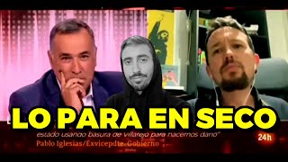 Pablo Iglesias a Xabier Fortes “No me puedes decir que nombres propios puedo pronunciar” [upl. by Reggy942]