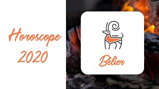 Horoscope 2020 Bélier gratuit  une année de bouleversements [upl. by Enelav]