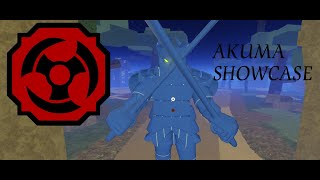 Shindo Life AKUMA Showcase [upl. by Eelrahc]