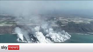 Replay La Palma volcano eruption [upl. by Eserehc]