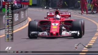 2017 Monaco Grand Prix Race Highlights [upl. by Bilicki]