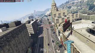 🎮 AMD Radeon RX 6850M XT  GTA V gameplay benchmarks 1080p [upl. by Saree]