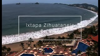 Ixtapa Zihuatanejo Guerrero En Vivo  Vista Playa Centro [upl. by Zerk]