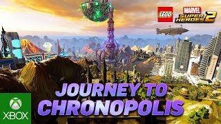 LEGO® Marvel Super Heroes 2 – Official Gamescom Chronopolis Trailer [upl. by Tinor]