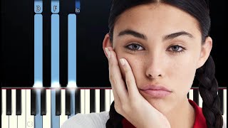 Madison Beer  Selfish Piano Tutorial [upl. by Oric371]