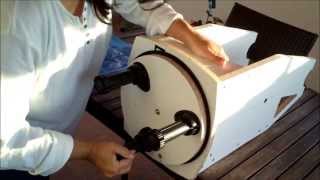 Dobsonian Telescope for Kids  DIY [upl. by Lewin]