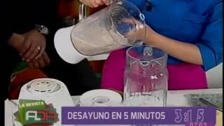 Desayuno en 5 minutos Jugo de linaza [upl. by Hsinam]