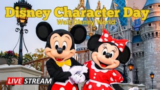 🔴 Live  Disney Character Signature Day  Walt Disney World 492024 [upl. by Chak195]