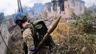 Combat GoPro  Recon into Russian Position [upl. by Ennoirb599]