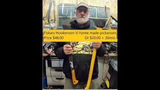 Is a home made Pickaroon better the Fiskars Hookaroon [upl. by Ecnerual223]