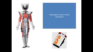 dekaranger 20 years review episode 36 [upl. by Aneehsram]