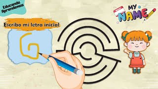 🎨Te enseño actividades divertidas para escribir tu NOMBRE PROPIO🧑  EDUCANDO APRENDEMOS [upl. by Evette]