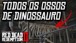 LOCALIZAÇÃO OSSOS DE DINOSSAURO NO RED DEAD REDEMPTION 2 [upl. by Atiken]