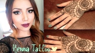 Henna Tattoo Tutorial Tips and Tricks [upl. by Shane]