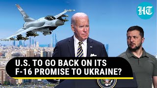 US To Betray Ukraine On F16 Pledge Kyiv In Panic Mode To Get Jets Before West Backpedals [upl. by Longo]