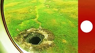 Mysterious giant crater discovered at worlds end in Siberia [upl. by Aiel653]