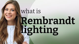 Unlocking the Mystery of Rembrandt Lighting [upl. by Gladdy]