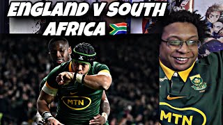 ENGLAND V SOUTH AFRICA  AUTUMN NATIONS SERIES 2024 REACTION [upl. by Annawat]