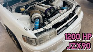 1200 hp JZX90 Cresta  Built 15JZ [upl. by Kunz]