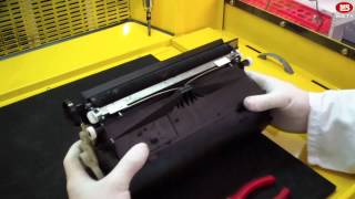 How to refill Lexmark T644 toner cartridge [upl. by Naesar926]