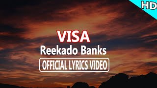 Visa  Reekado Banks Official lyrics video [upl. by Yennor]