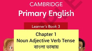 EP1 Cambridge Primary English Learners Book 3 Unit 1 Noun Adjective Verb Tense [upl. by Hutner]