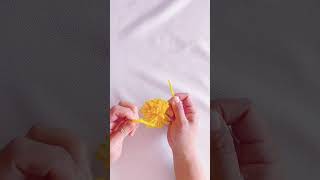 How to make a yarn ball in 3 minutes with a cardboard crochetpatterns crochet knitting [upl. by Eisned]